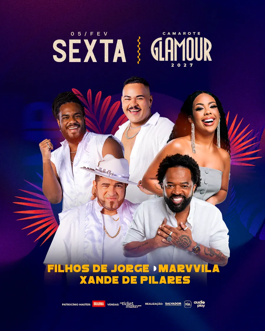 Sexta-feira: Filhos de Jorge, Xande de Pilares e Marvvila